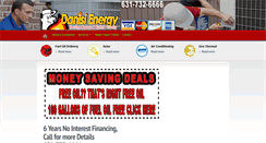 Desktop Screenshot of danisienergy.com